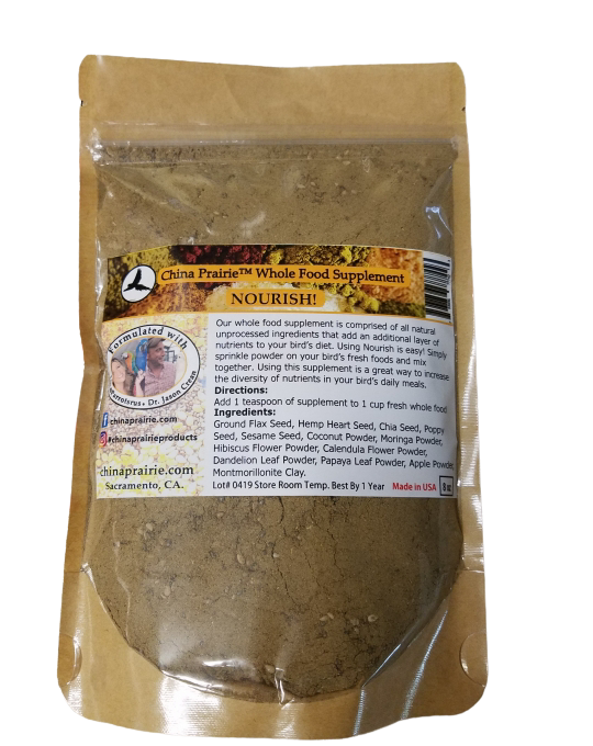 8 oz Nourish! Whole Food Supplement from China Prairie