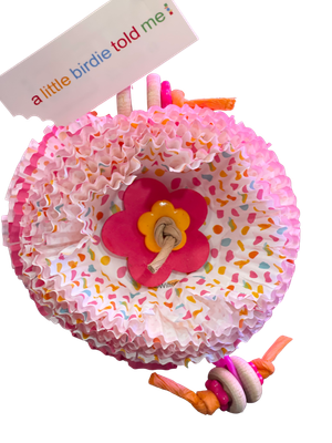 Chickies Cupcake Hanging Toy by Bite Me Birdie