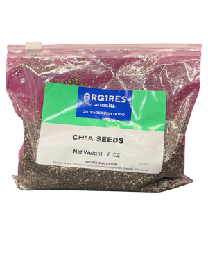 8 oz Chia Seeds from Argires Snacks