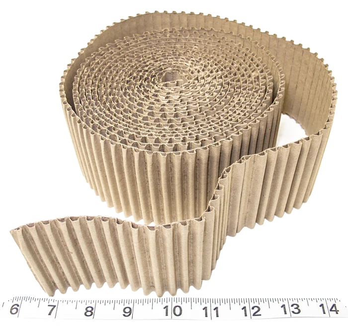 3" Wide x 20 feet length Crunchy Lasagna Cardboard by Cheep Thrills