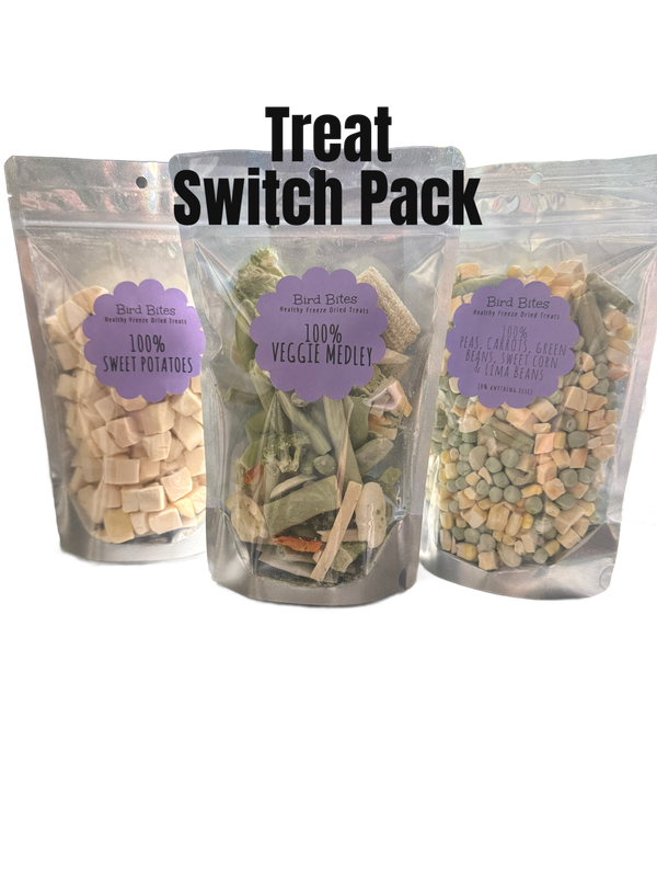 100% Freeze Dried Veggie Treat Switch -- 3 Pack for a total of 4.5 Cups