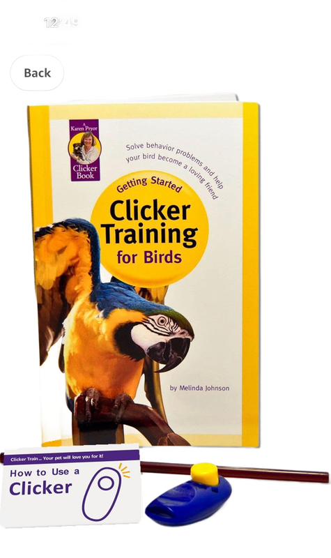 Clicker Training Kit For Birds