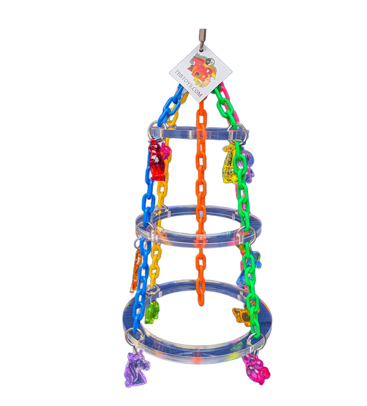 Chandelier Hanging Activity Center by The Best Bird Toys