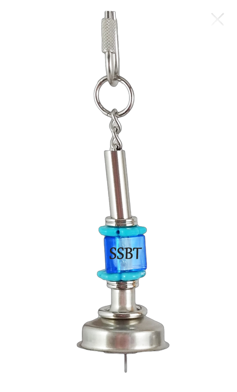 Bell Flower - Stainless Steel Toy - Hand made in the USA