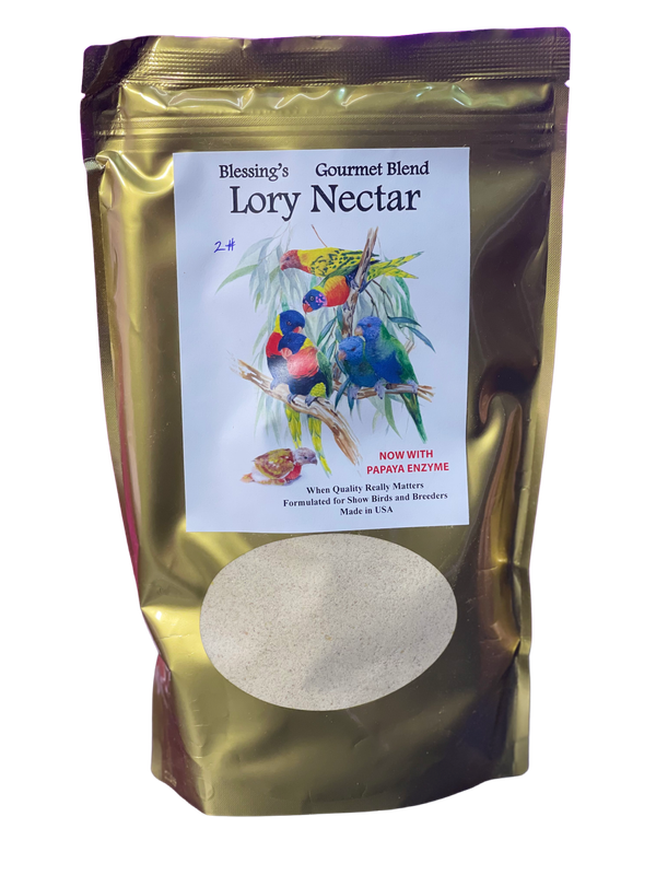 2 Lb Gourmet Blend Lory Nectar by Blessings