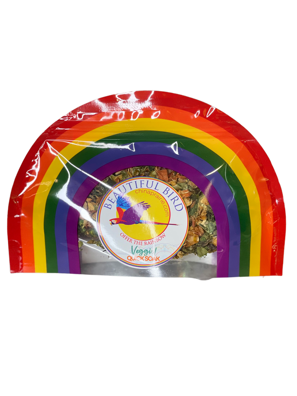 NEW! Beautiful Bird Veggie! Quick Soak -- 1 Cup Try Me Size by China Prairie