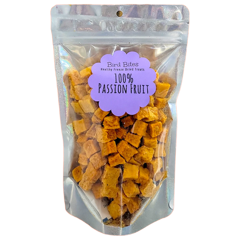 Freeze Dried 100% Passion Fruit - Generous 1.5 Cup Size by Bird Bites
