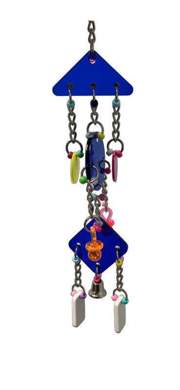 Tri Shape Acrylic Toy by Epic Bird Toys