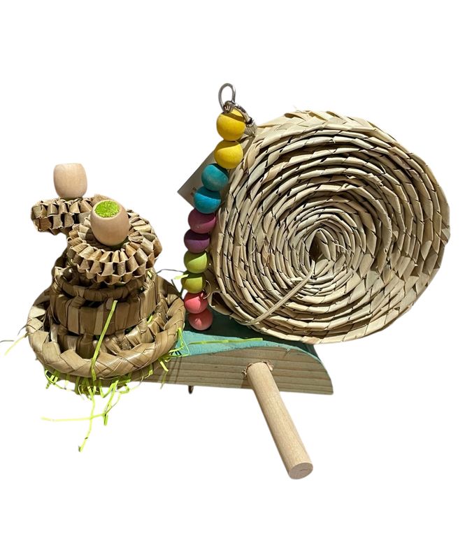 A Snail of a Fairy Tale Swing  by Feathered Addictions