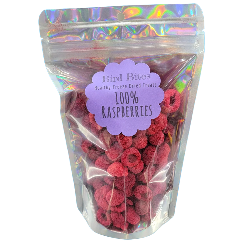 100% Freeze Dried Raspberries - by Bird Bites Generous 1.5 Cup