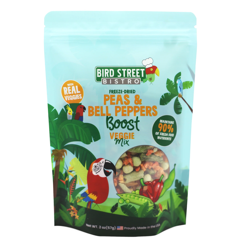 Peas and Bell Peppers Veggie Mix - By Bird Street Bistro