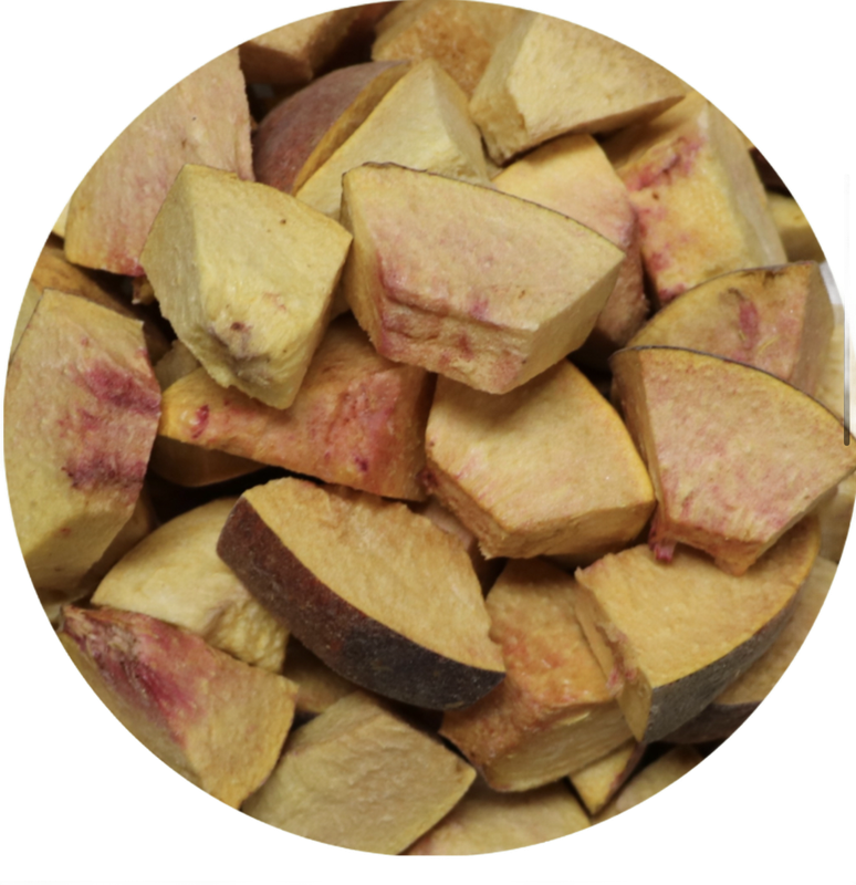 Freeze Dried Peach Chunks for all Parrots by myParrotopia®