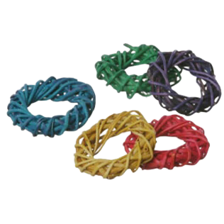 Colored Vine Rings Pack of 24 by Super Bird Creations
