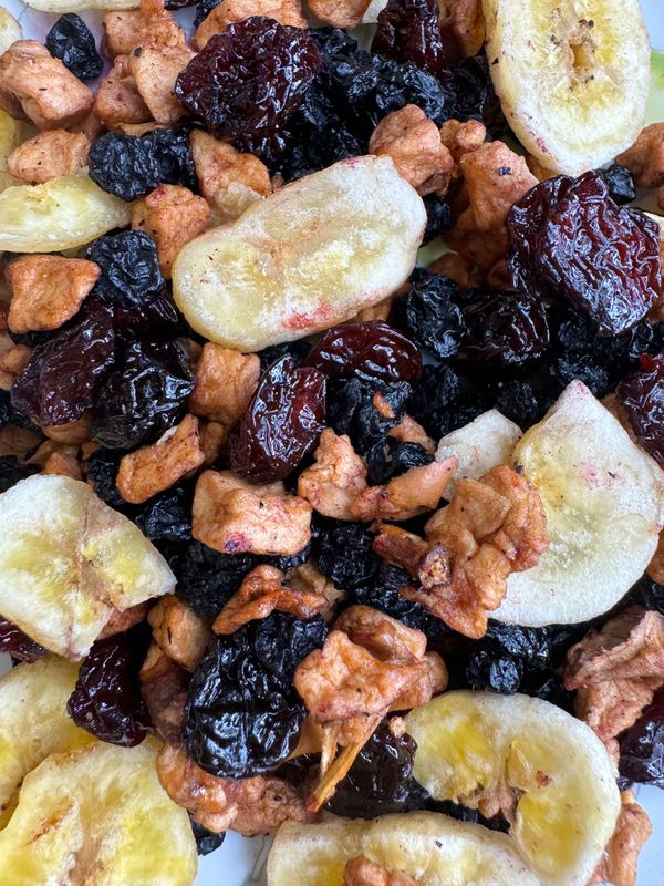 NEW! 1 lb Dried Fruit Mix - Human Grade, Unsulfured No Sugar Added
