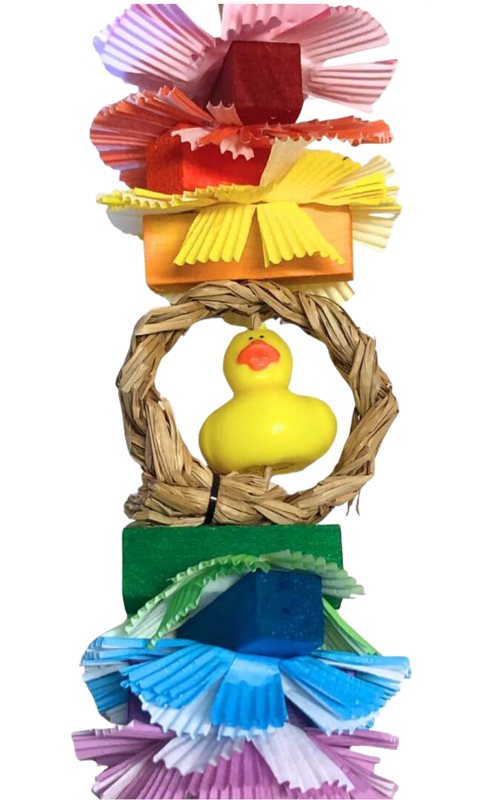 Balsa Shred Toy by PDS Parrot Toys