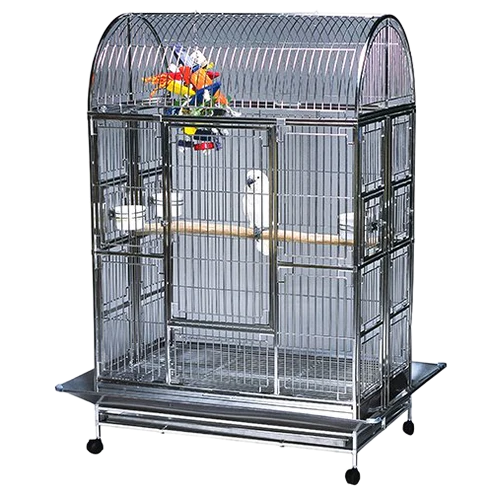Stainless Steel Alexandria Bird Cage FREE Shipping - By Caitec