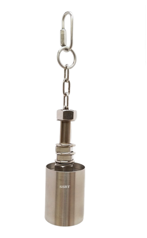 Bell Bottom - Large - Stainless Steel - Hand made in the USA