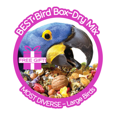 Thrive! Best Bird Box — LARGE BIRDS Lasts 1-4 months!