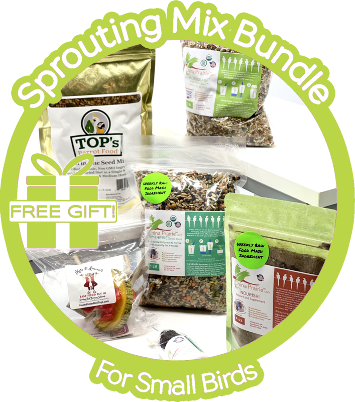 Sprouts - Thrive! Raw Food Mash Kit  — Small Birds
