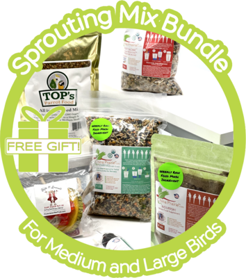 Sprouts - Thrive! Raw Food Mash Kit — Medium and Large Birds