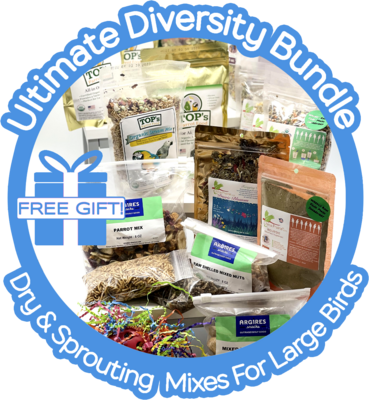 Thrive! Ultimate Diversity Box (Dry &amp; Fresh) — Large Birds