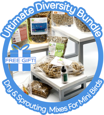 Thrive! Ultimate Diversity Box (Dry &amp; Fresh) — Mini Birds