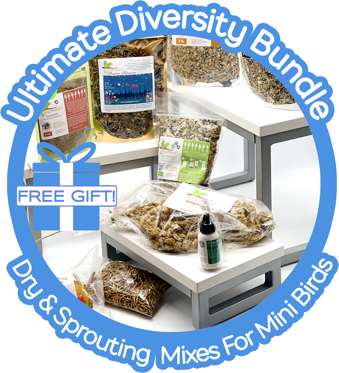 Thrive! Ultimate Diversity Box (Dry &amp; Fresh) — Mini Birds