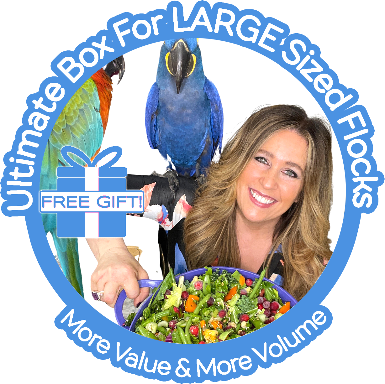 Thrive! ULTIMATE Box 4 LARGE Sized Flocks (any size birds) or 4 anyone wanting more value &amp; volume.