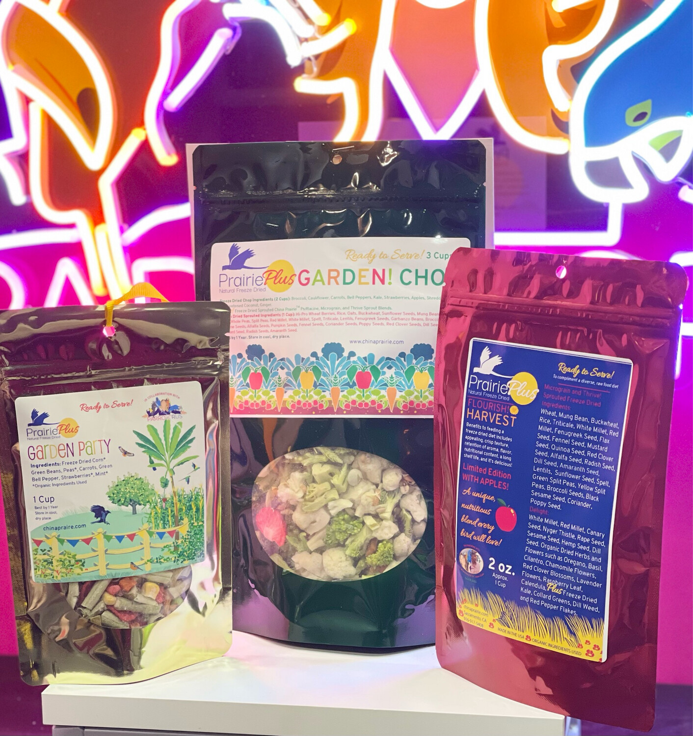 The Freeze Dried Chop Combo! - For All Size Birds