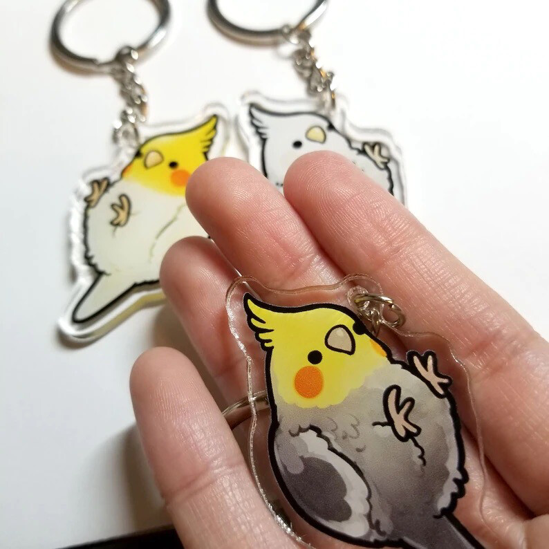 Acrylic Key Chains ($7.50) and More Fun Stuff!!