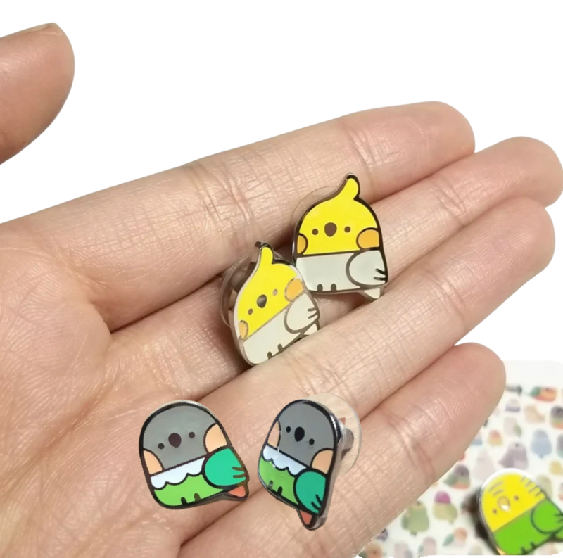Adorable Bird Stud Earrings