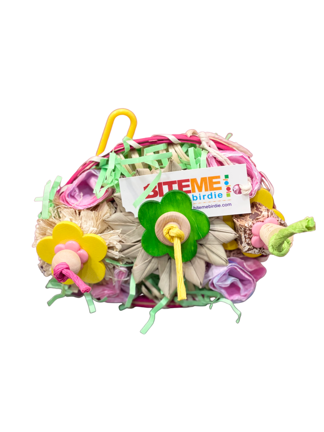 Lolly - 5"x 4"x3" cage mount toy by Bite Me Birdie