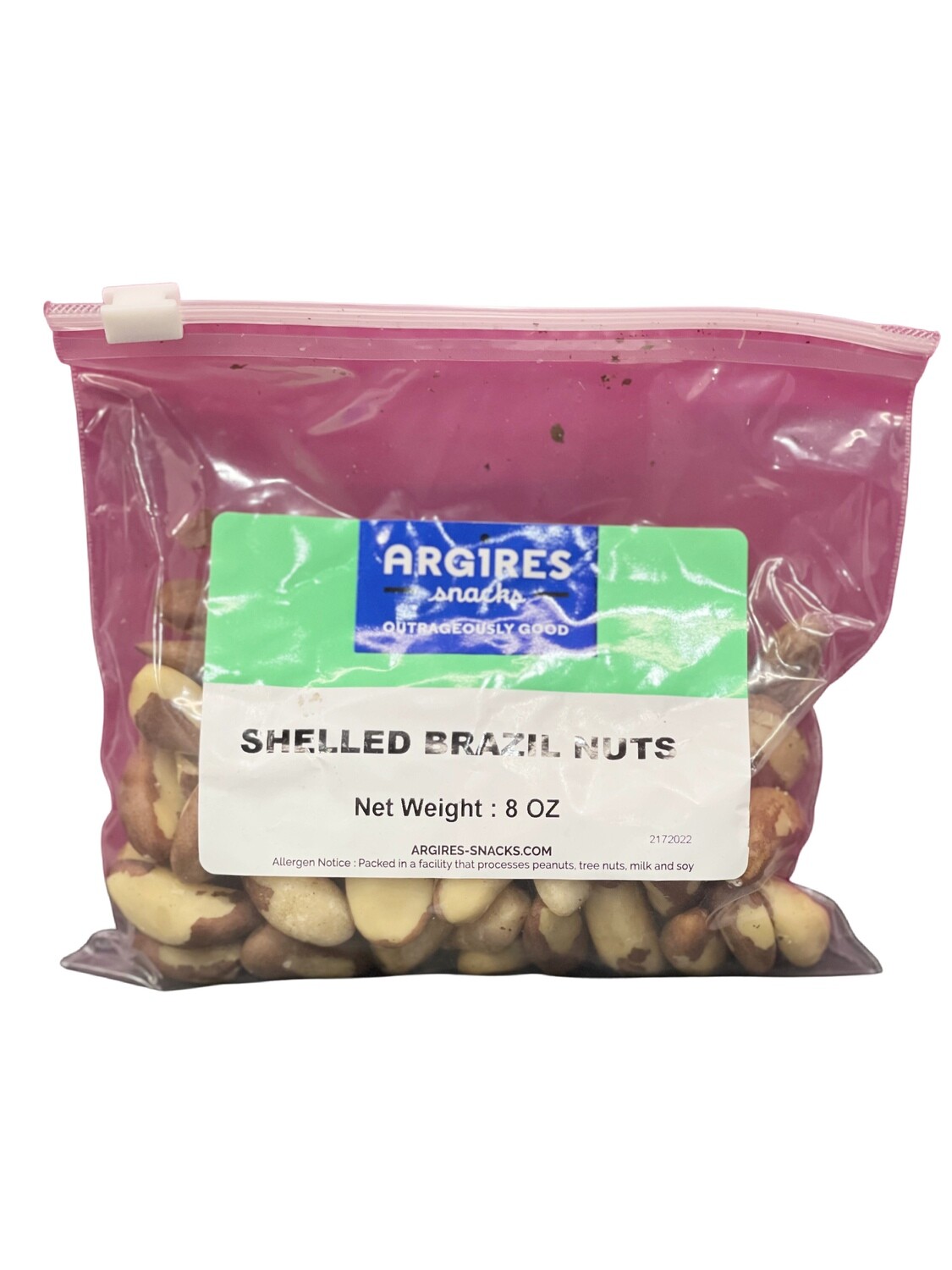 8 oz shelled brazil nuts