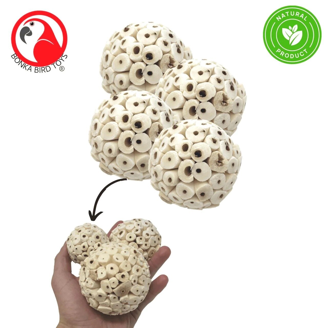 4 Pack - Small Sola Atta Ball