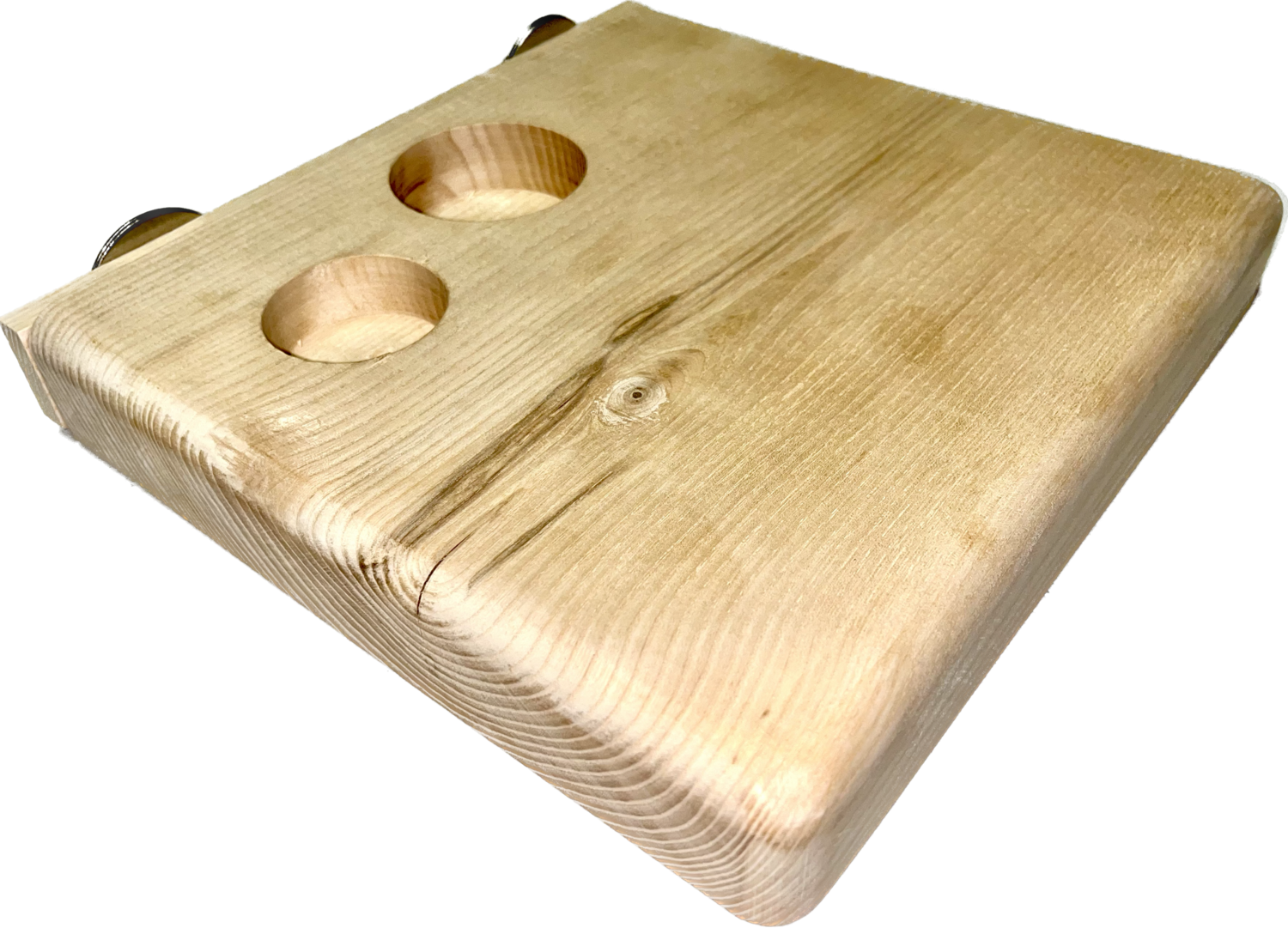 Parrot Hard "Ash" Patio - Large 11" x 10" Cage Mount - Natural or Color, please specify by Bite Me Birdie