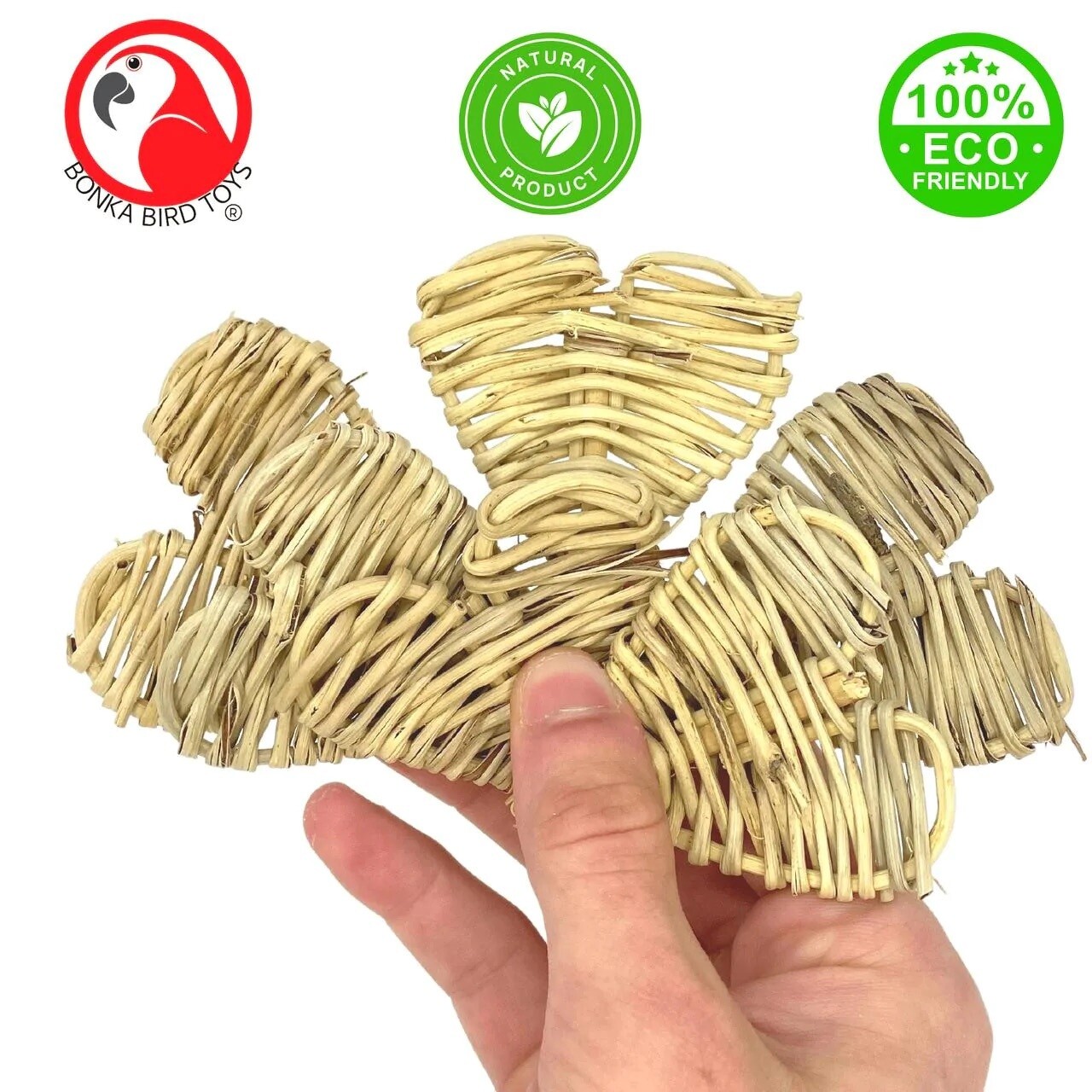6 Pack - Small Vine Hearts