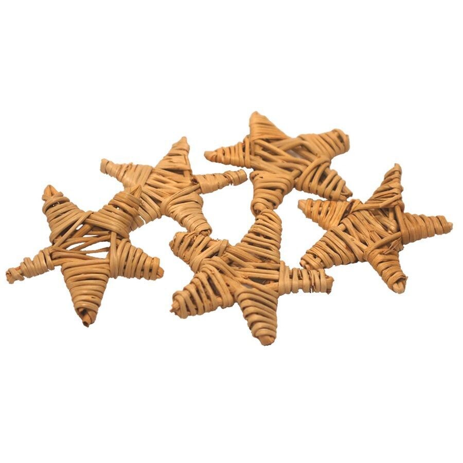 100 Ct Small Natural Vine Stars
