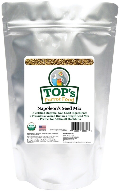 5 Lb Napoleon Seed Mix by TOPs Parrot Food