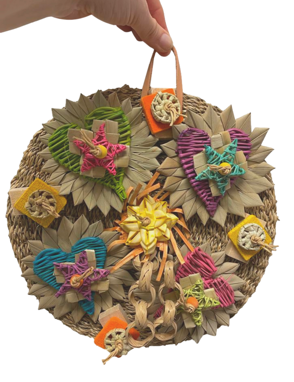 Wheel of Fortunate Crunch Mat by Feathered Addictions