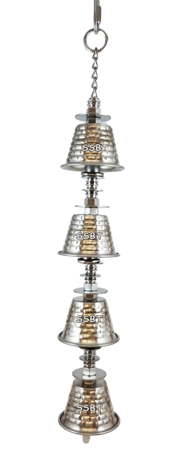 Bell Tower Large - Stainless Steel - Hand made in the USA