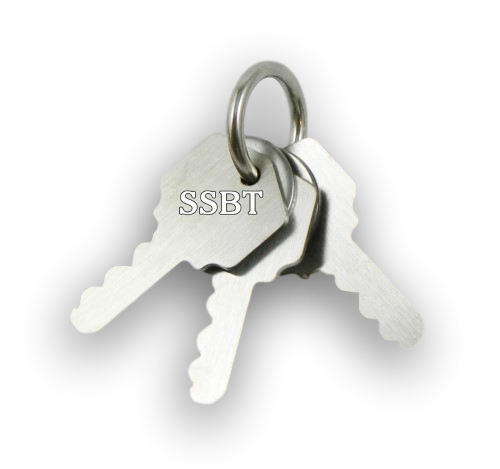 Car Keys Foot Toy - Stainless Steel - Hand made in the USA