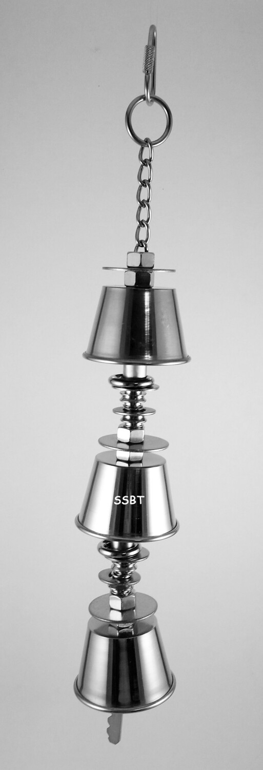 Bell Tower Medium - Stainless Steel - Hand made in the USA