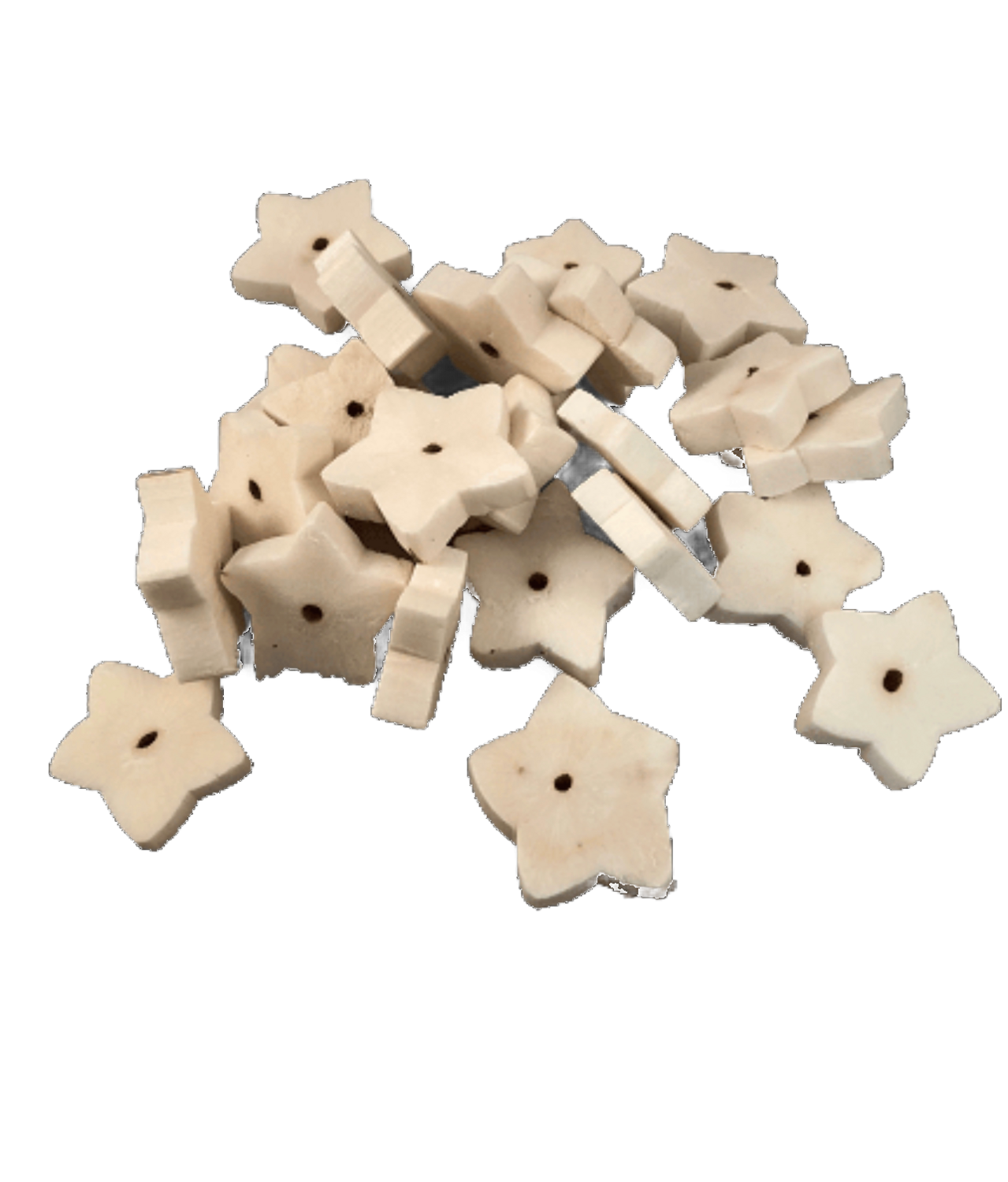 Super Soft Natural Sola Stars - 6 Pack by Feathered Addictions