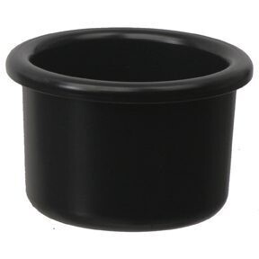 8 oz Ceramic Crock Dish with Ring and bolt on mount, by Prevue