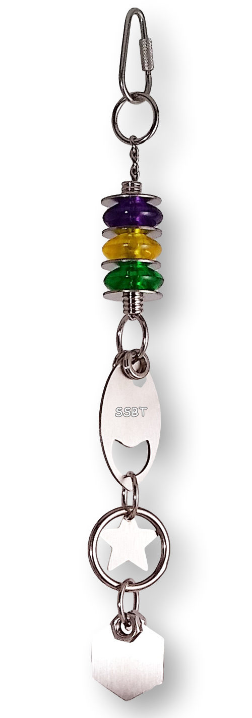 Lone Star for Medium Birds and some Large Birds - Stainless Steel - Hand made in the USA
