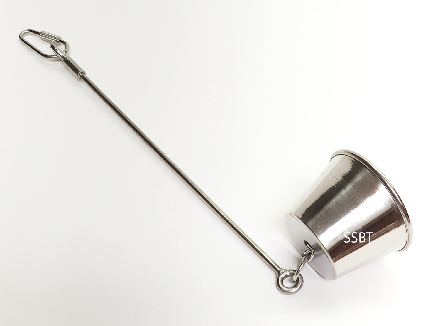 Skewer Refill Bell Toy Base - Stainless Steel - Hand made in the USA