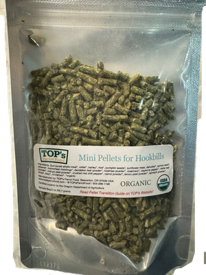 Trial Size Tops Parrots Food Mini Sized Pellets - 2oz