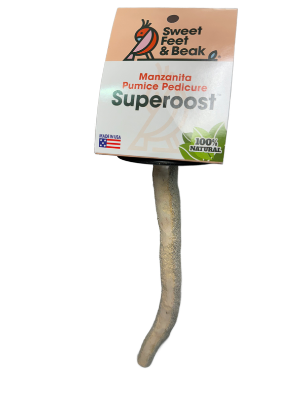 Manzanita Pumice Pedicure Superoost Perch - Extra Small 8"