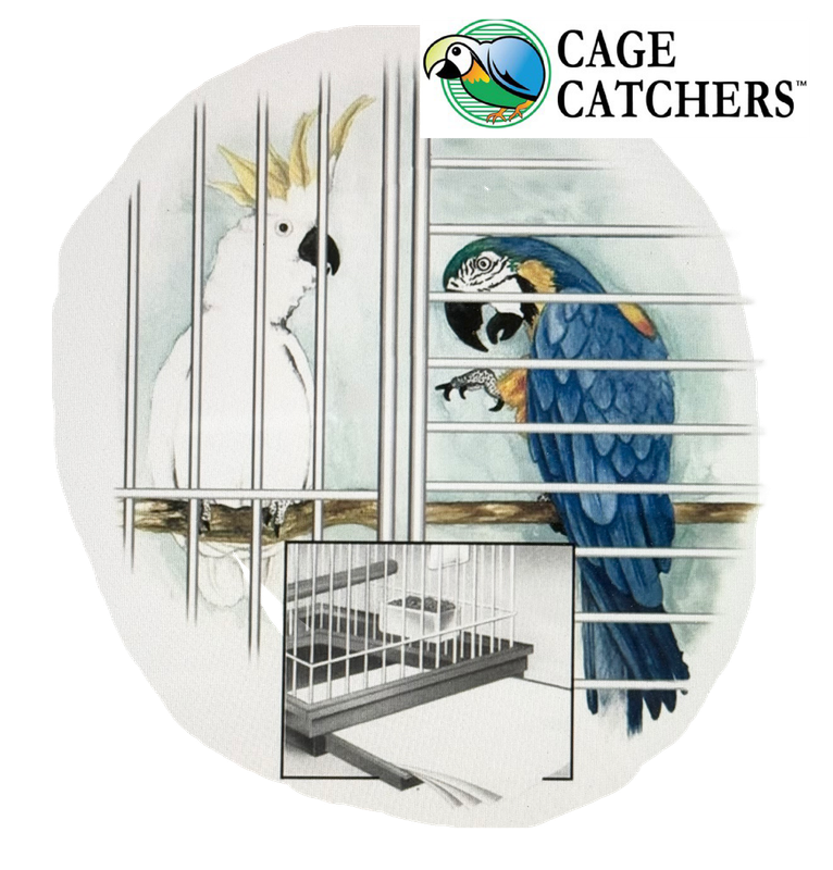 16.37 x 22.5 inch sheet Rectangle Bird Cage Liner