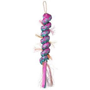 Colorful Caterpillar Small - foraging shreddable toy by Planet Pleasures